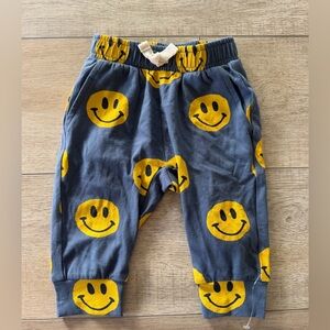 Tea Collection Smiley Face Jogger Pants